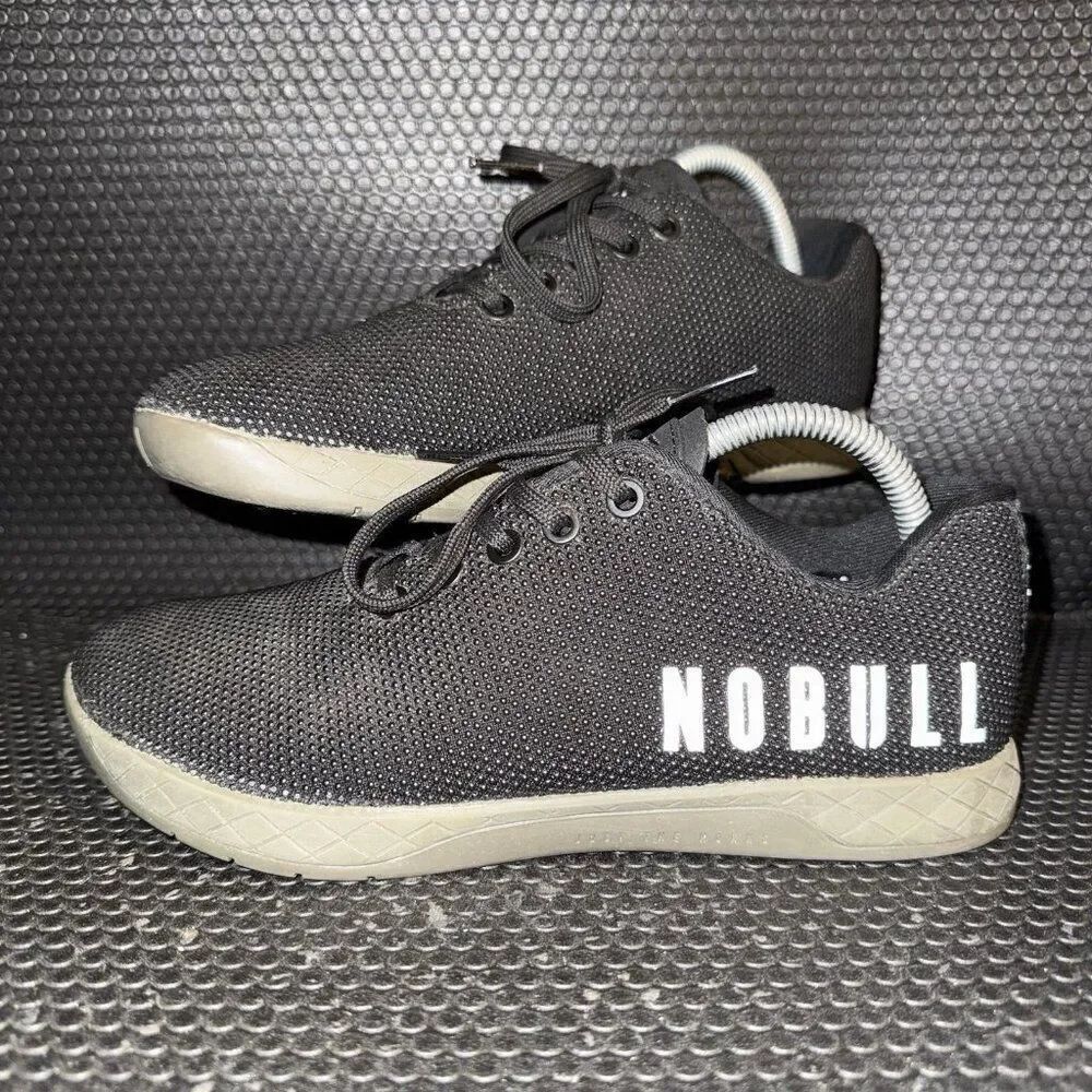 Nobull Black Ivy Casual Athletic Gym Shoes Sneakers Mens Size 7.5 Womens 9